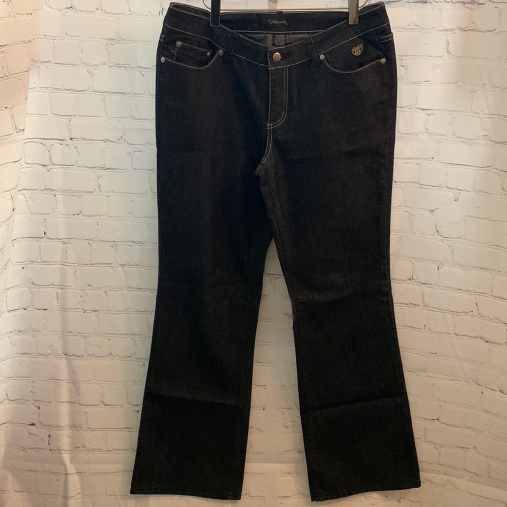 Women's Anisette Black Jeans